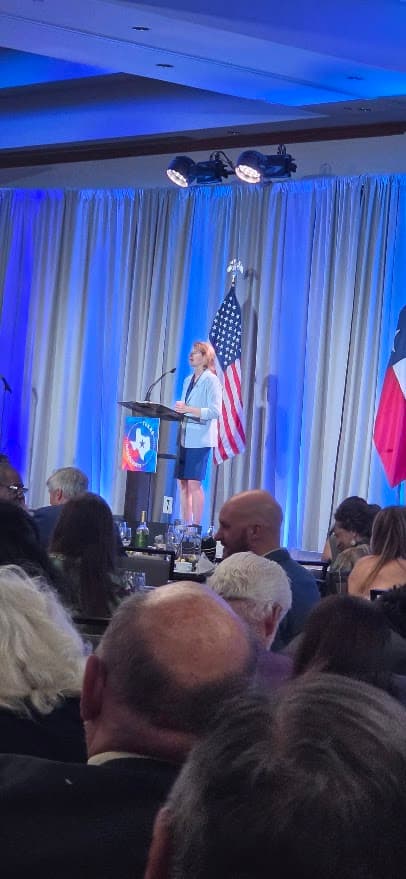 Speaker at the Johnson-Jordan Dinner in Grapevine