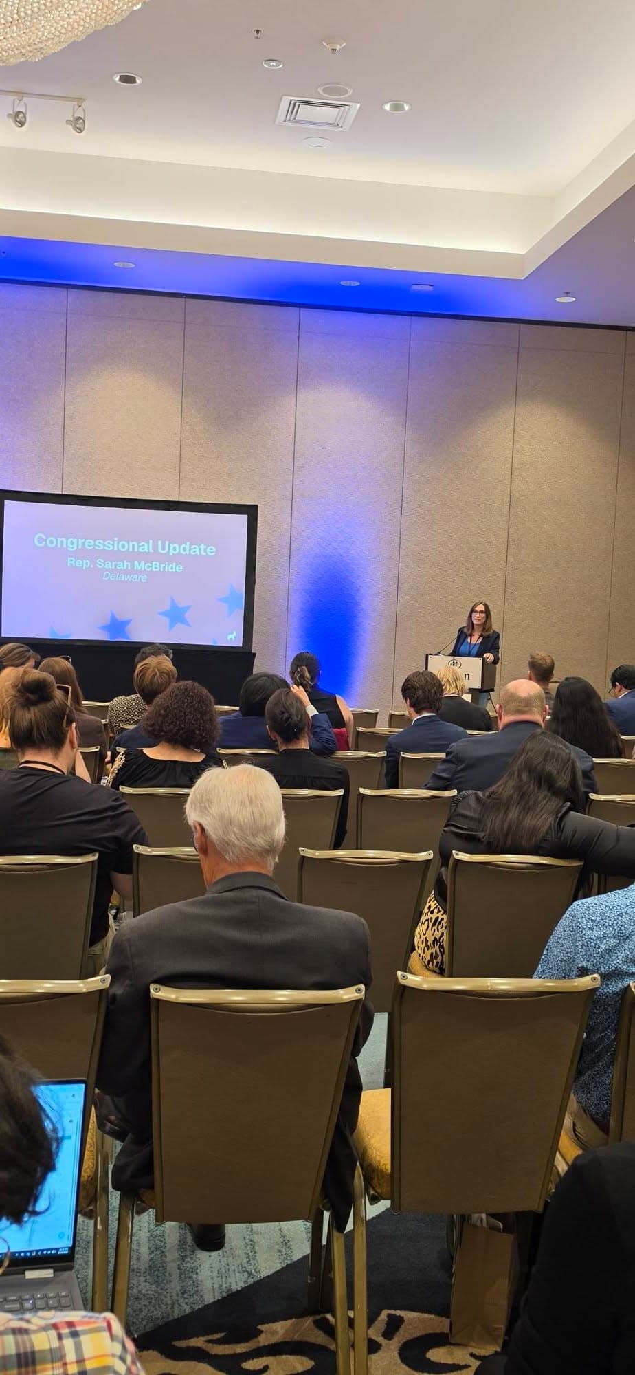 Congressional update session at the DNC meeting in Austin